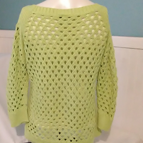 SALE Stylus Open Knit Sweater. Size Medium - Picture 2 of 3